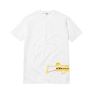 Supreme Automatic Tee SS17 NWT White L